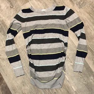 Motherhood Maternity Striped Sweater